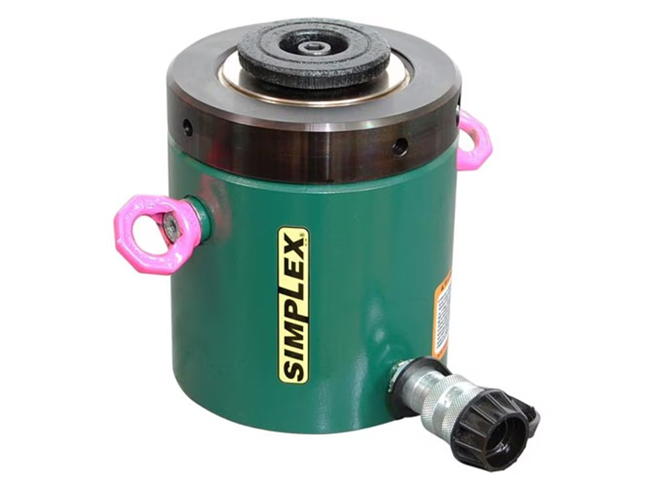 Single Acting, Steel Locknut Hydraulic Cylinder