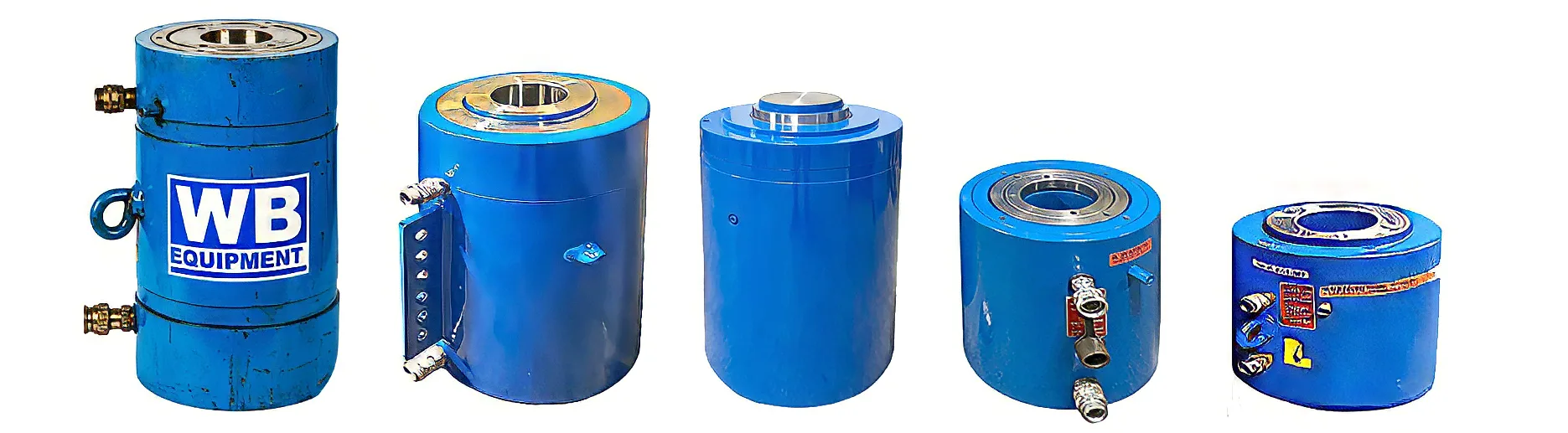Group of Custom Center Hole Cylinders